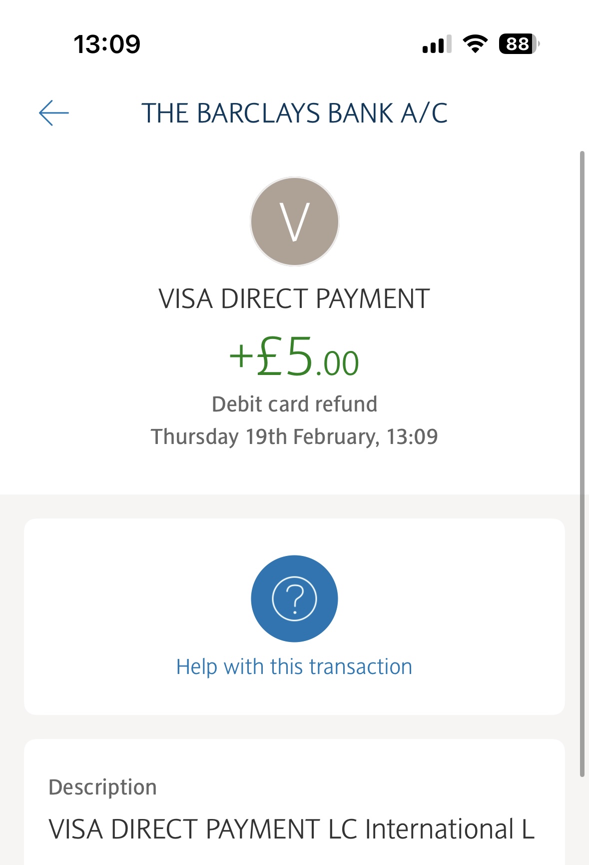 instant bank transfer withdrawal test arrival at ladbrokes