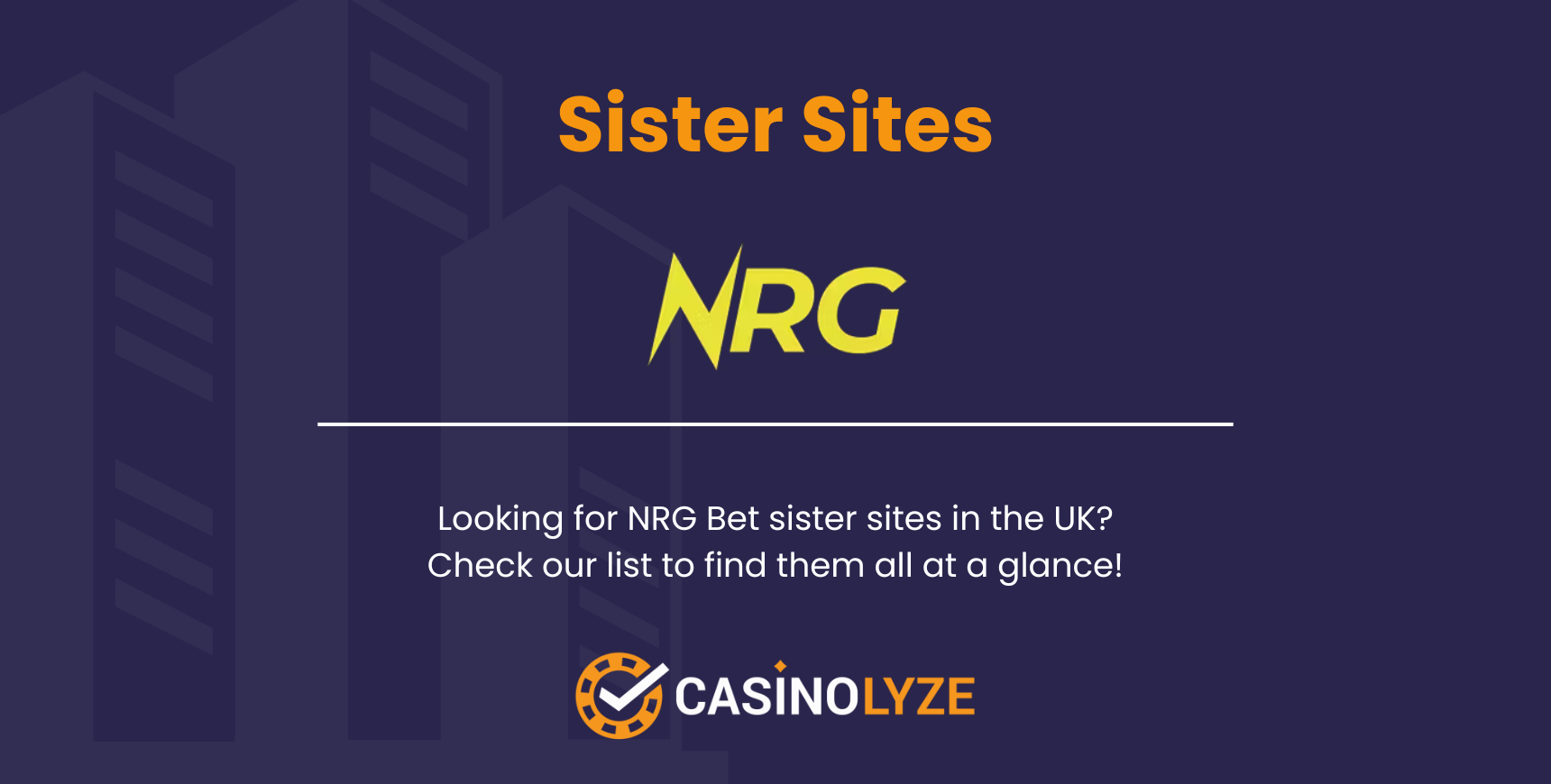 NRG Promo Code — UK Registration Guide for NRG Bet Casino