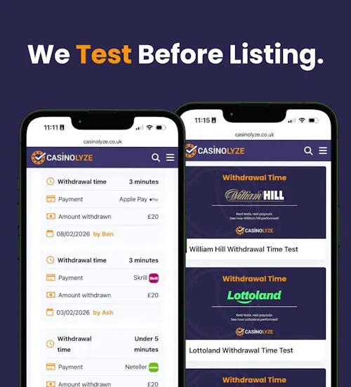 what we offer: tests