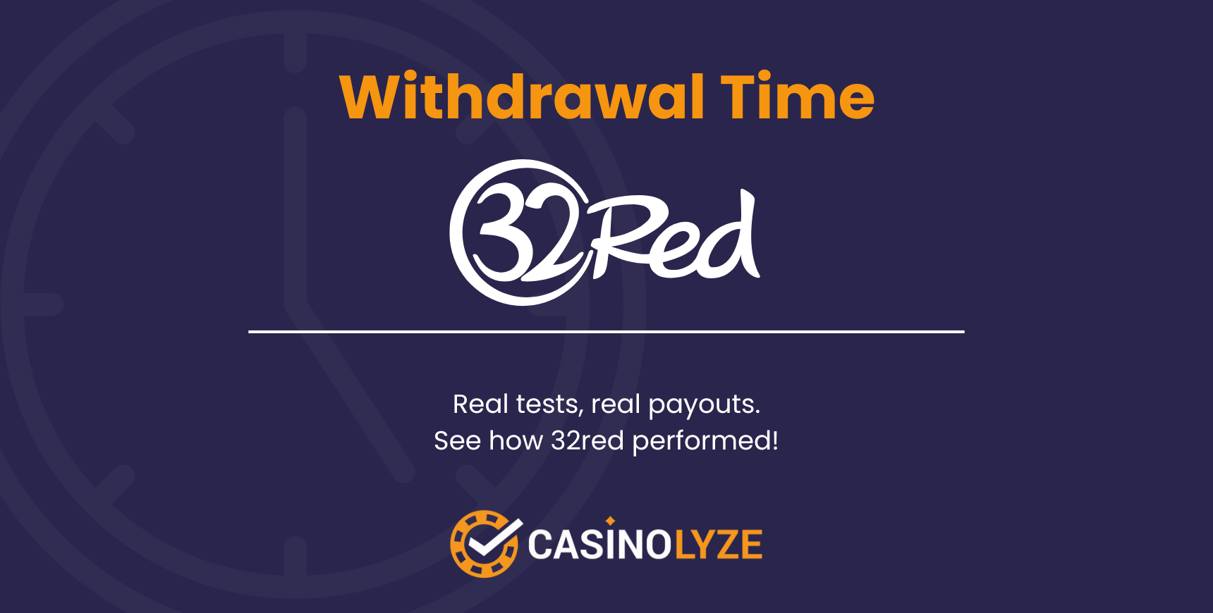 32red withdrawal times
