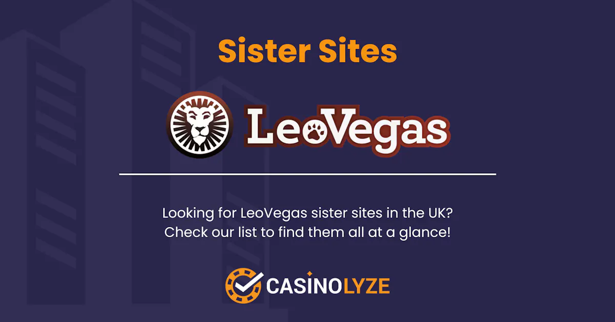 LeoVegas Casino y sus sitios hermanos