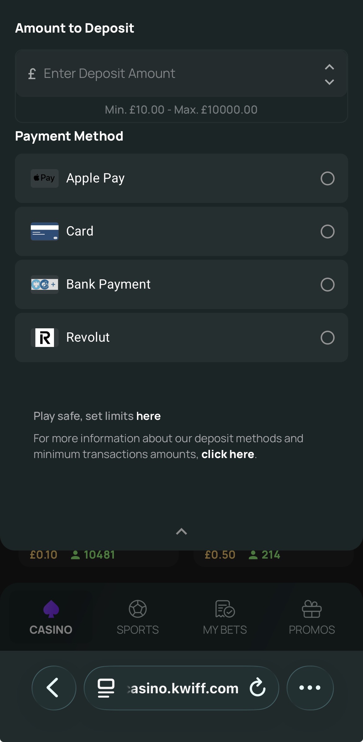 Kwiff Banking