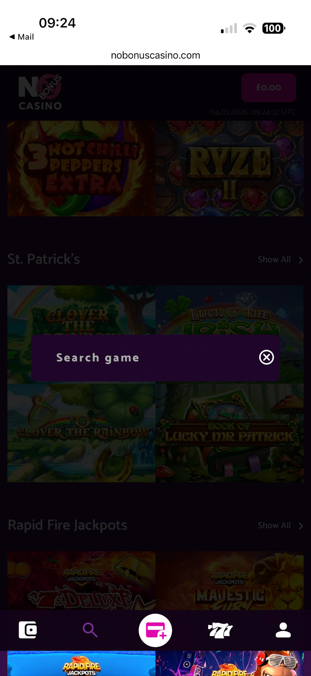 nobonuscasino-game-search