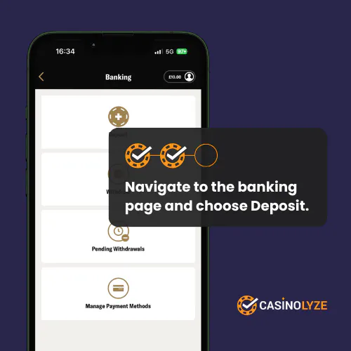 betmgm deposit process step 2