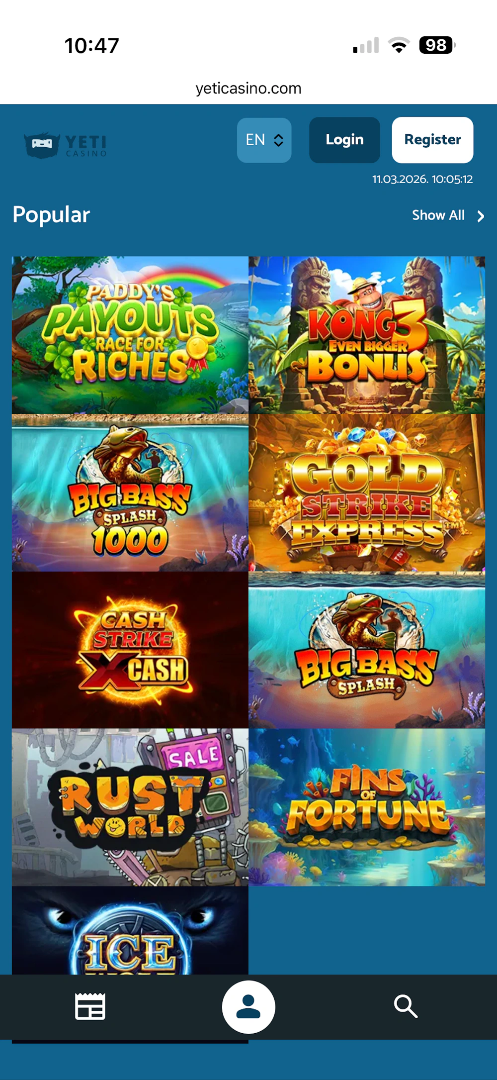 yeti-casino-games
