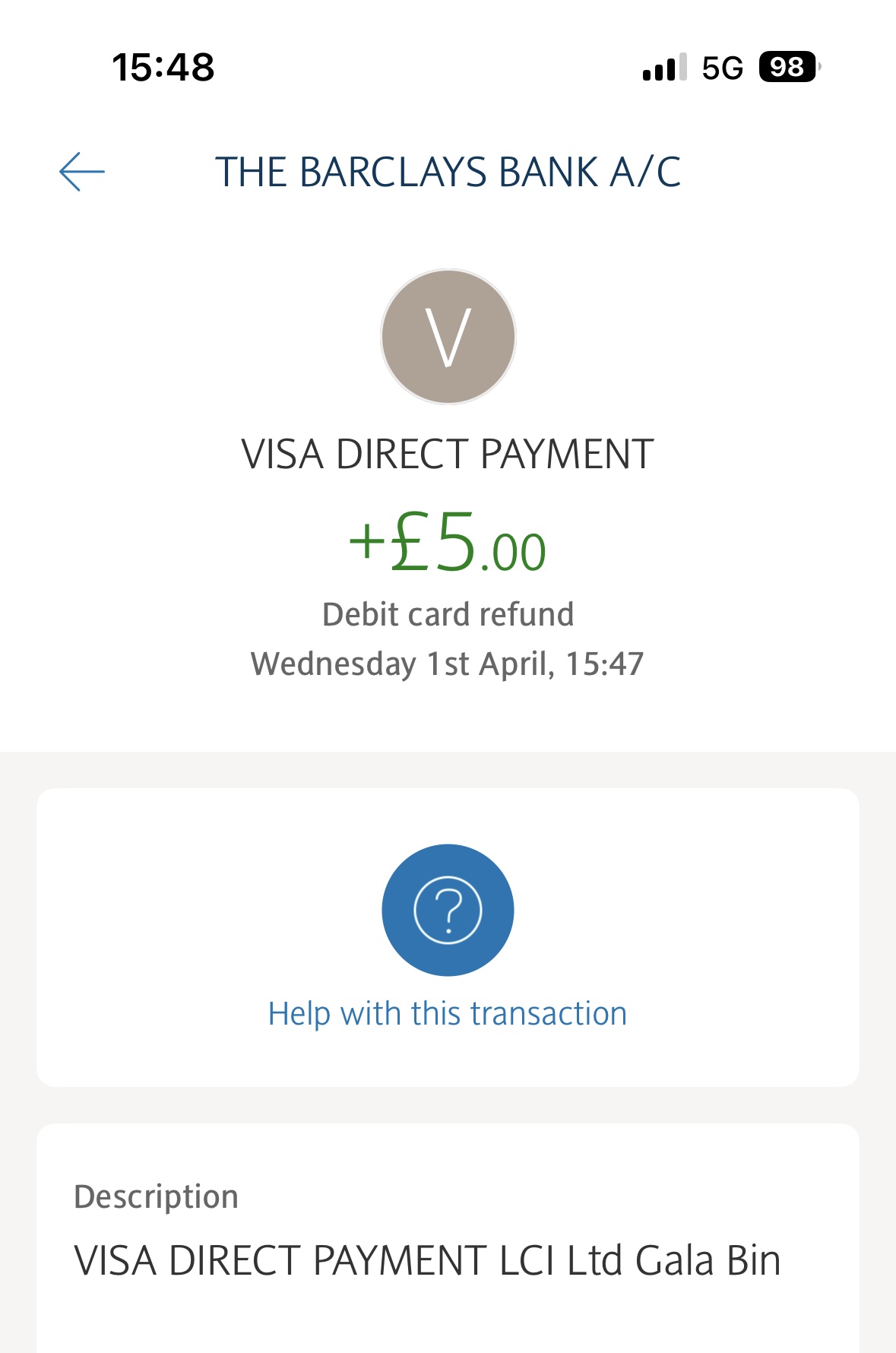 gala spins withdrawal time test with apple pay: received