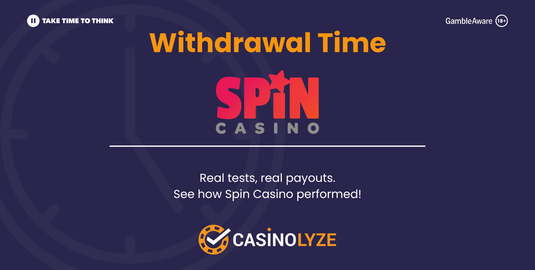 spin casino withdrawal times guide