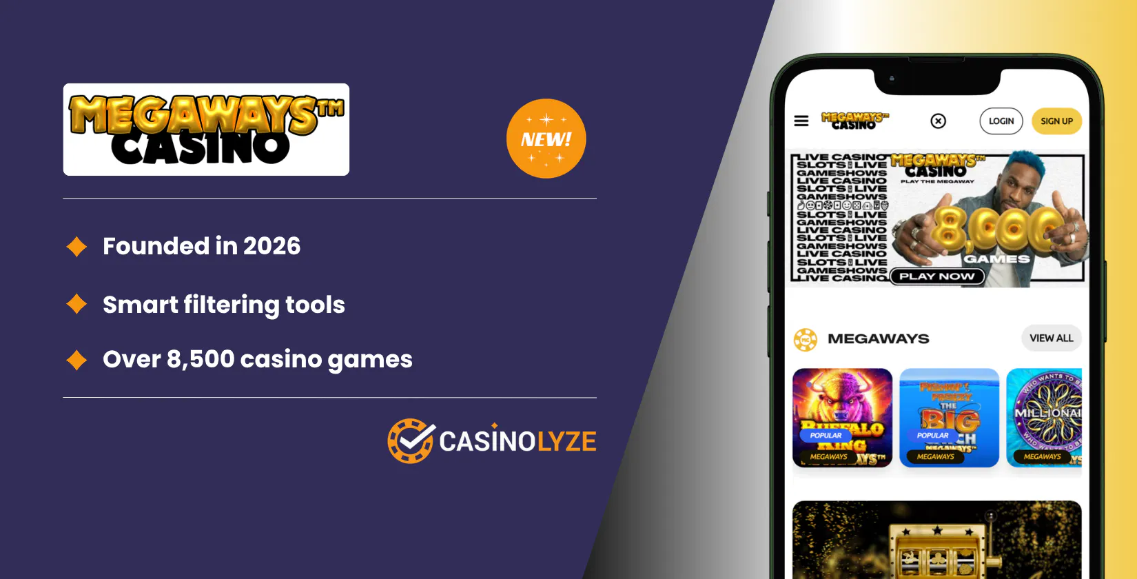 top new casino for games: megaways casino