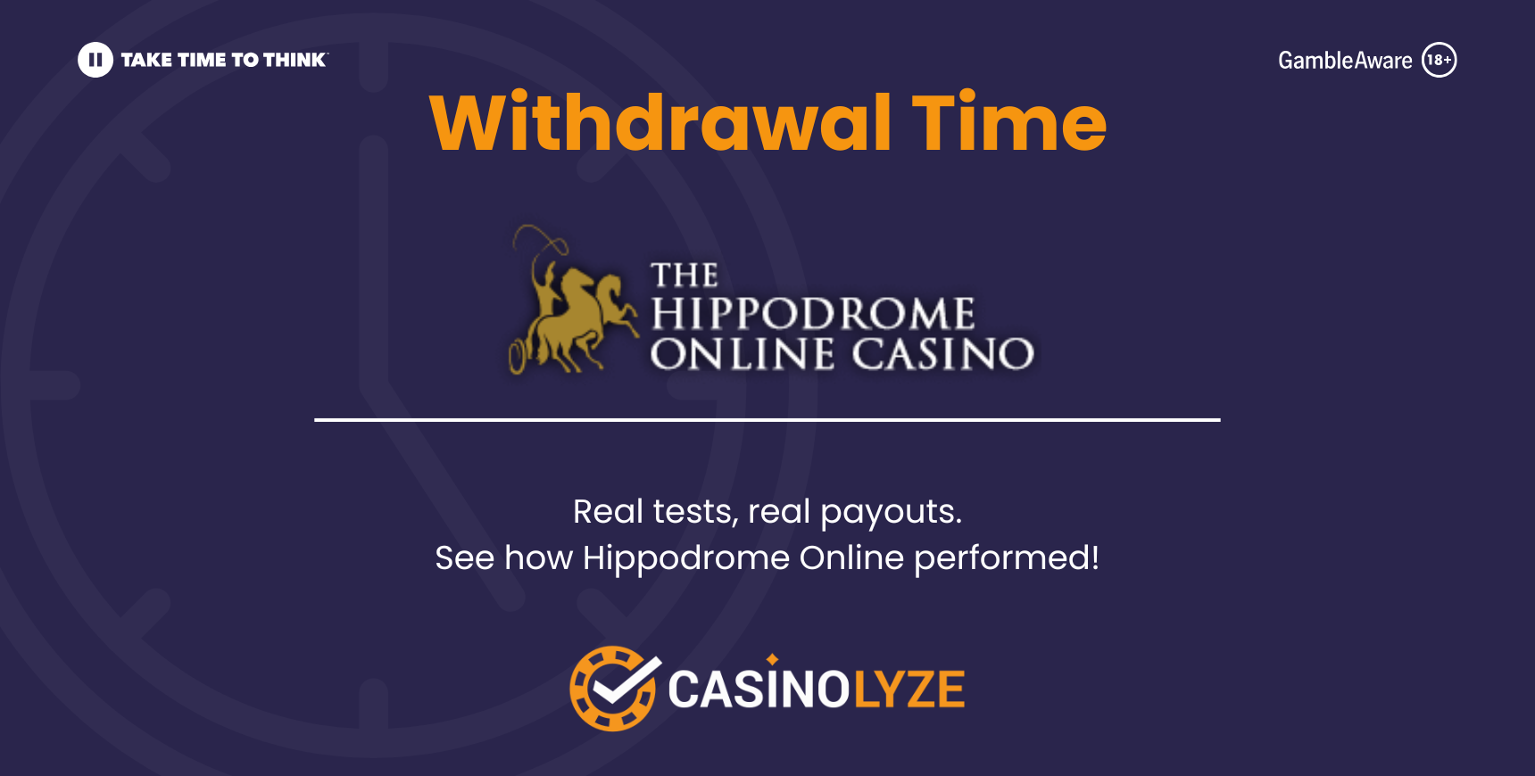 hippodrome casino online withdrawal time