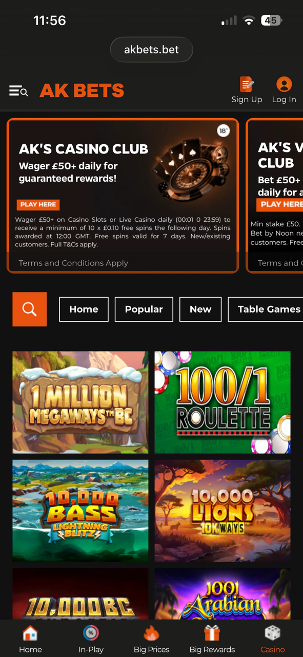 AK Bets Casino Club