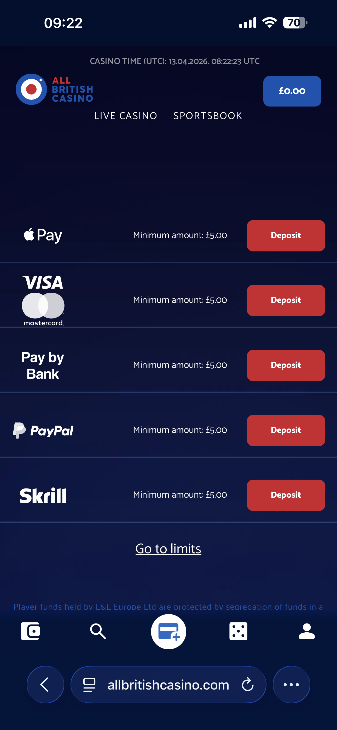 all british payment methods