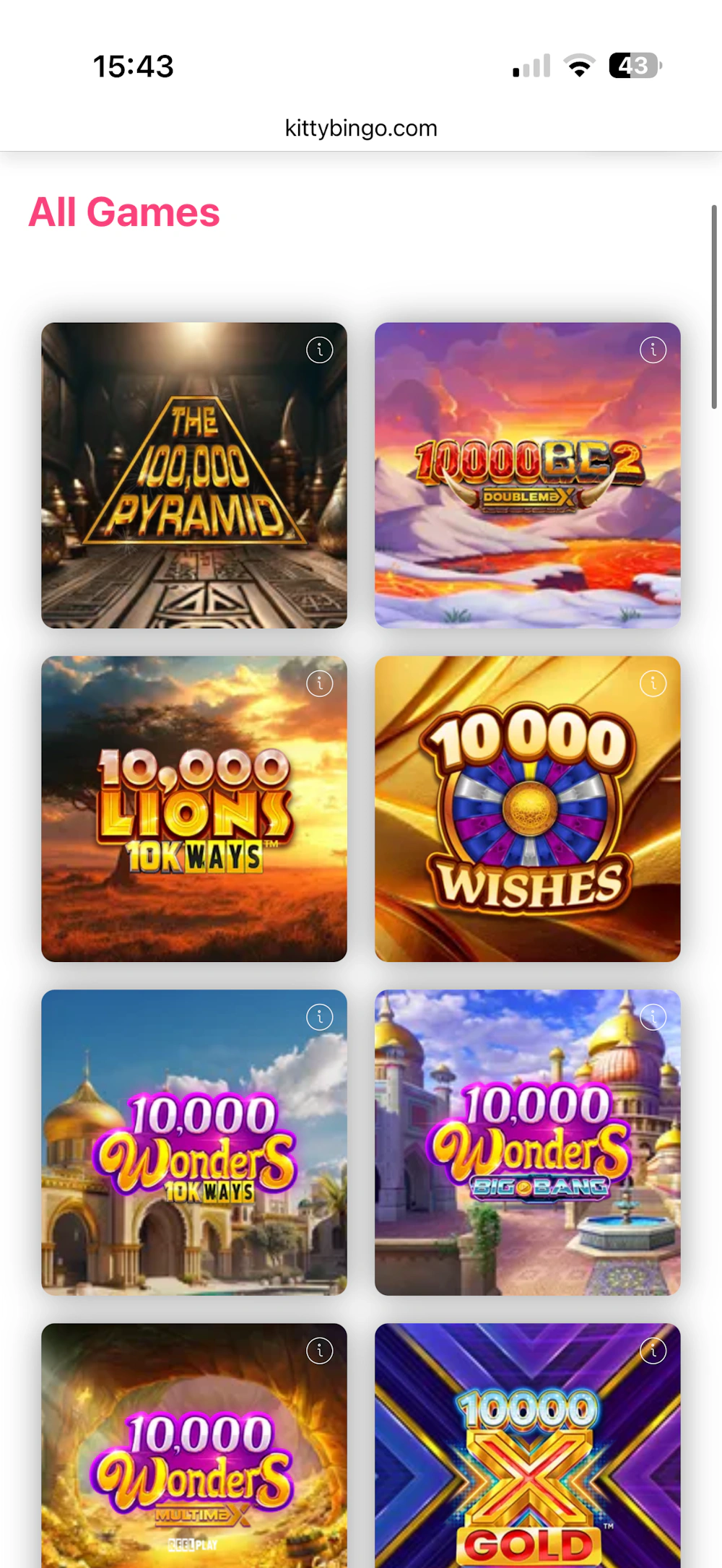 kittybingo-all-games