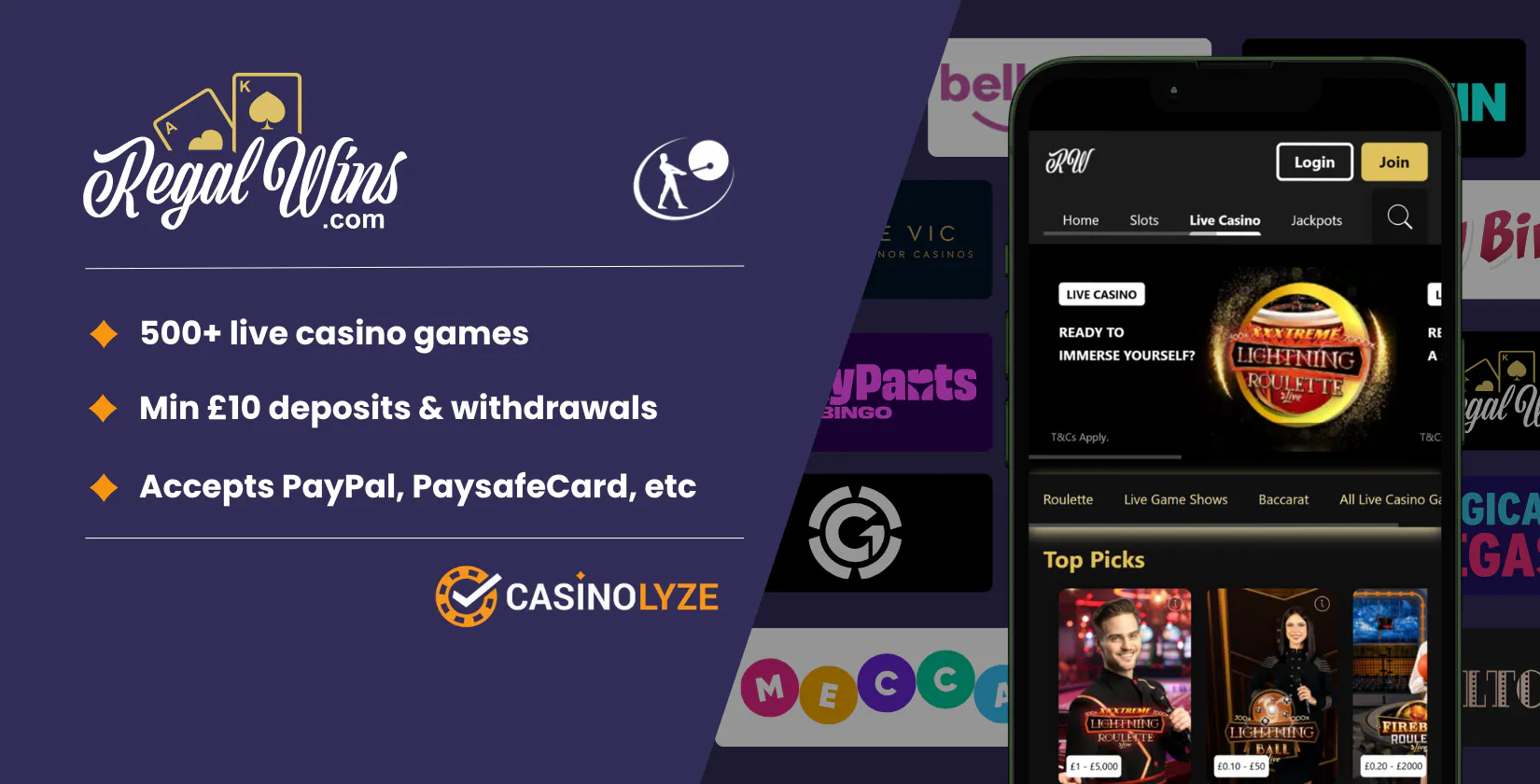 RegalWins-rank-casino