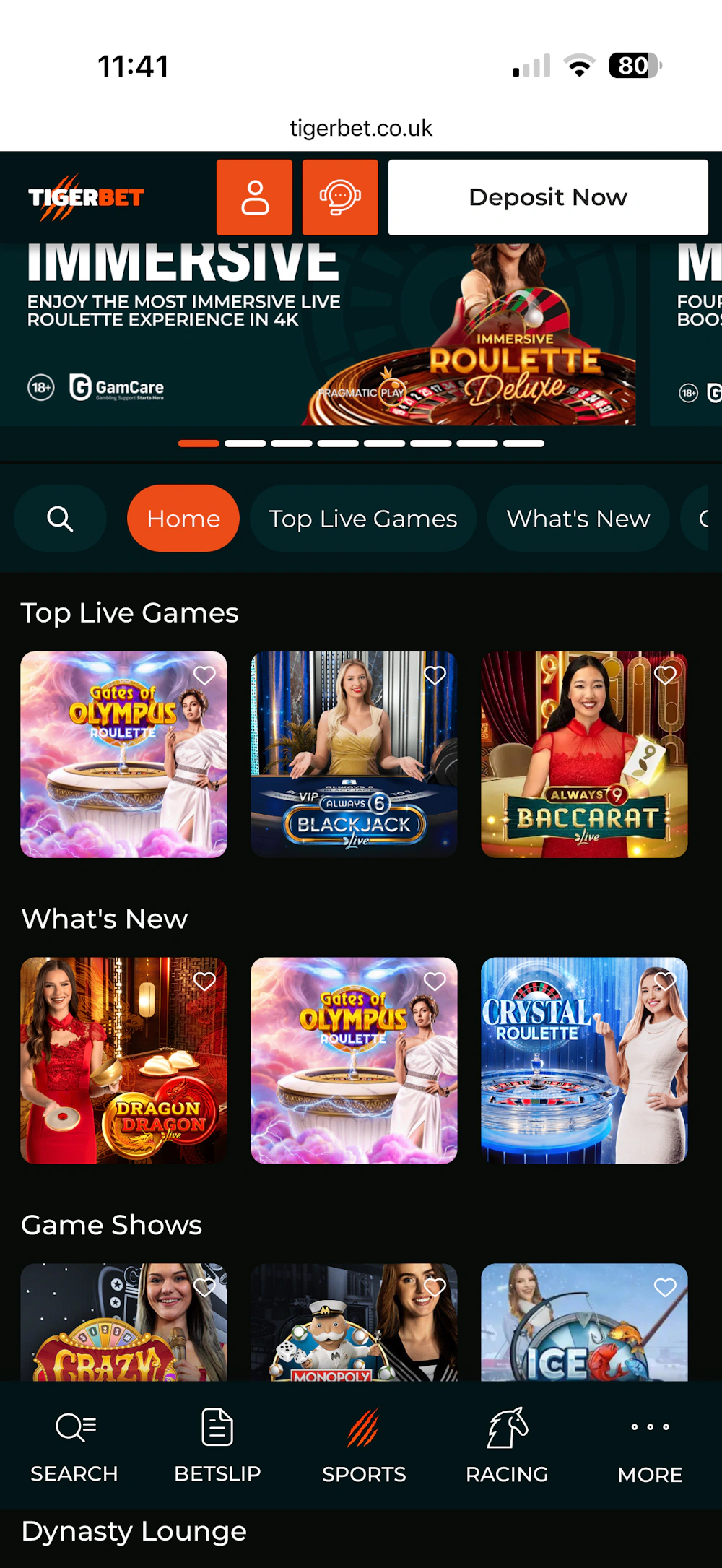 tigerbet-live-casino