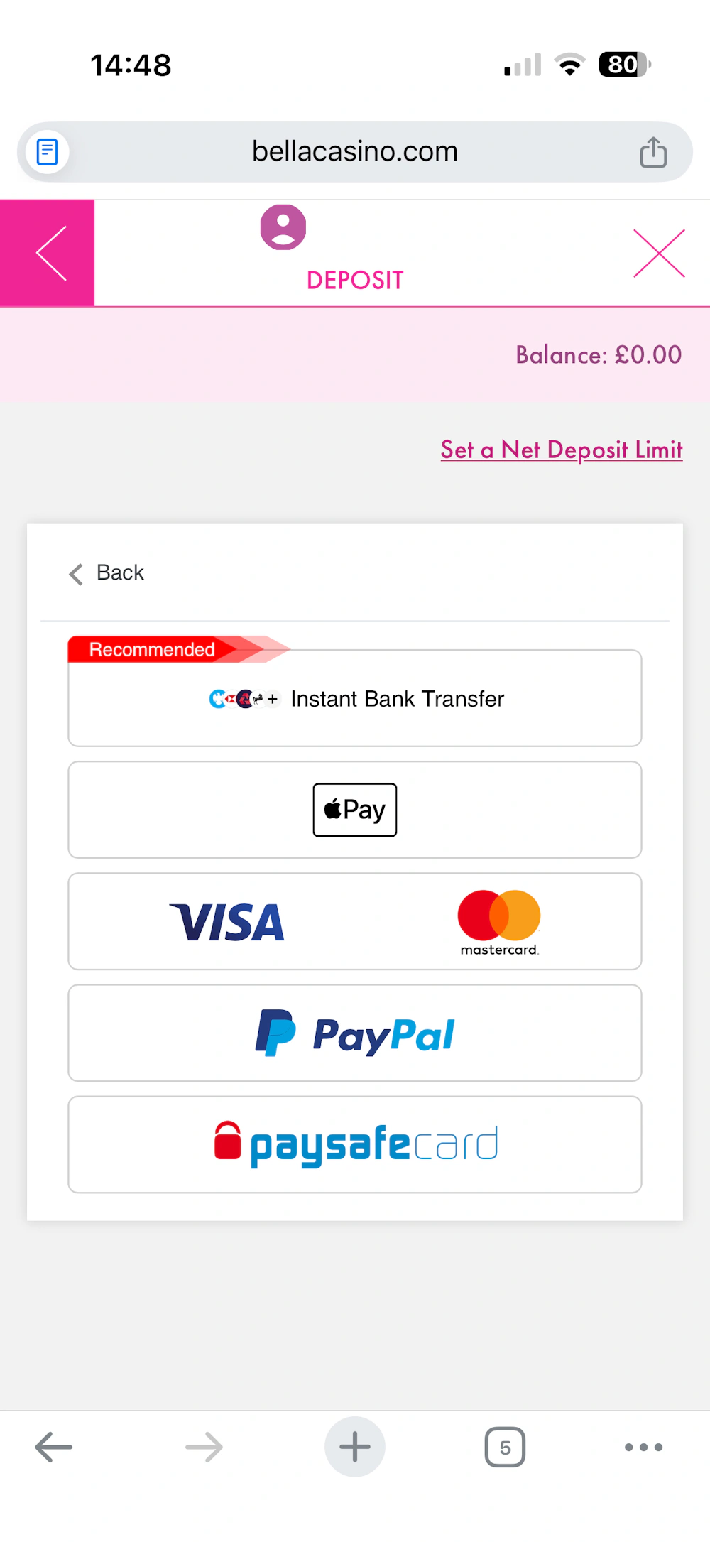 bella-casino-payments