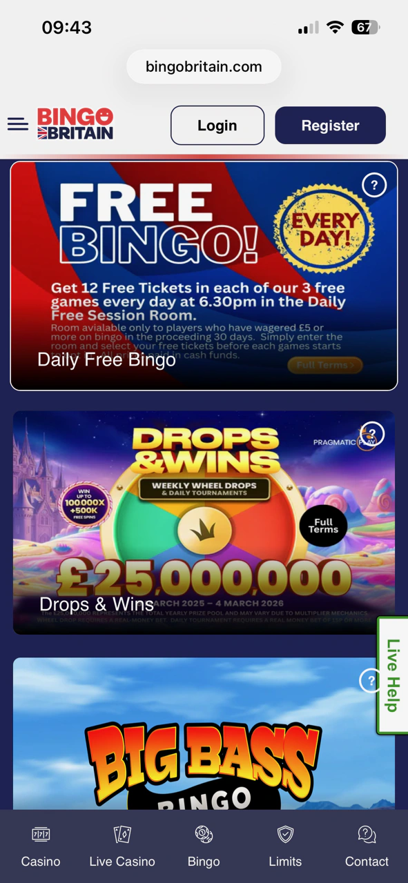 Bingo Britain Promo