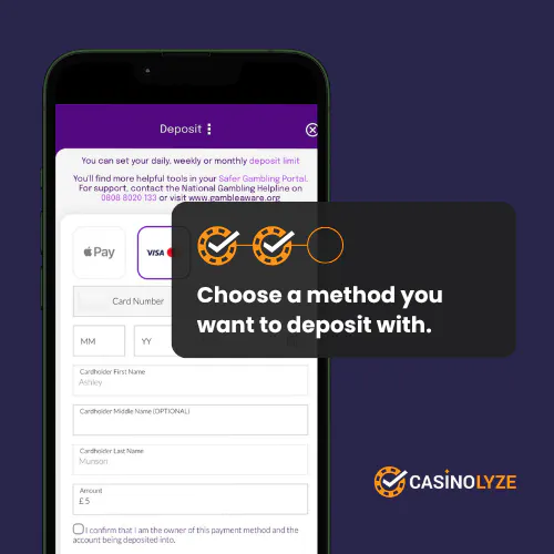 smooth spins deposit process step 2