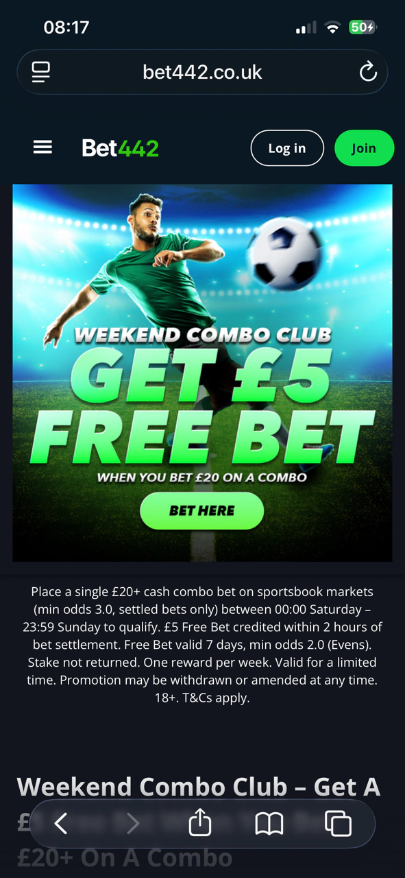 Bet442 Promo