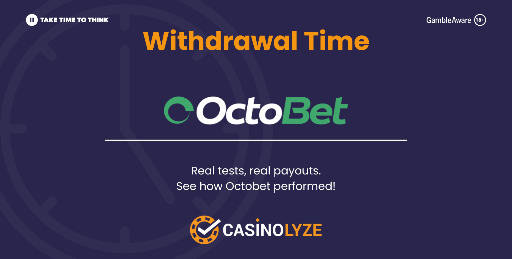 withdrawal times at Octobet casino