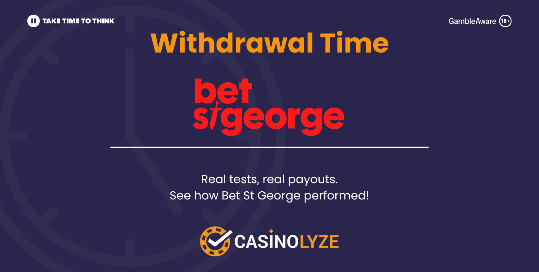 Real withdrawal tests and payout results at Bet St George