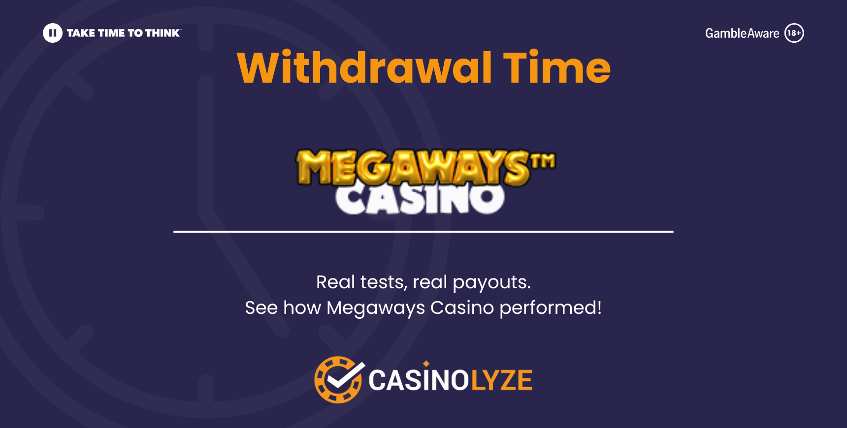 megaways casino withdrawal times guide