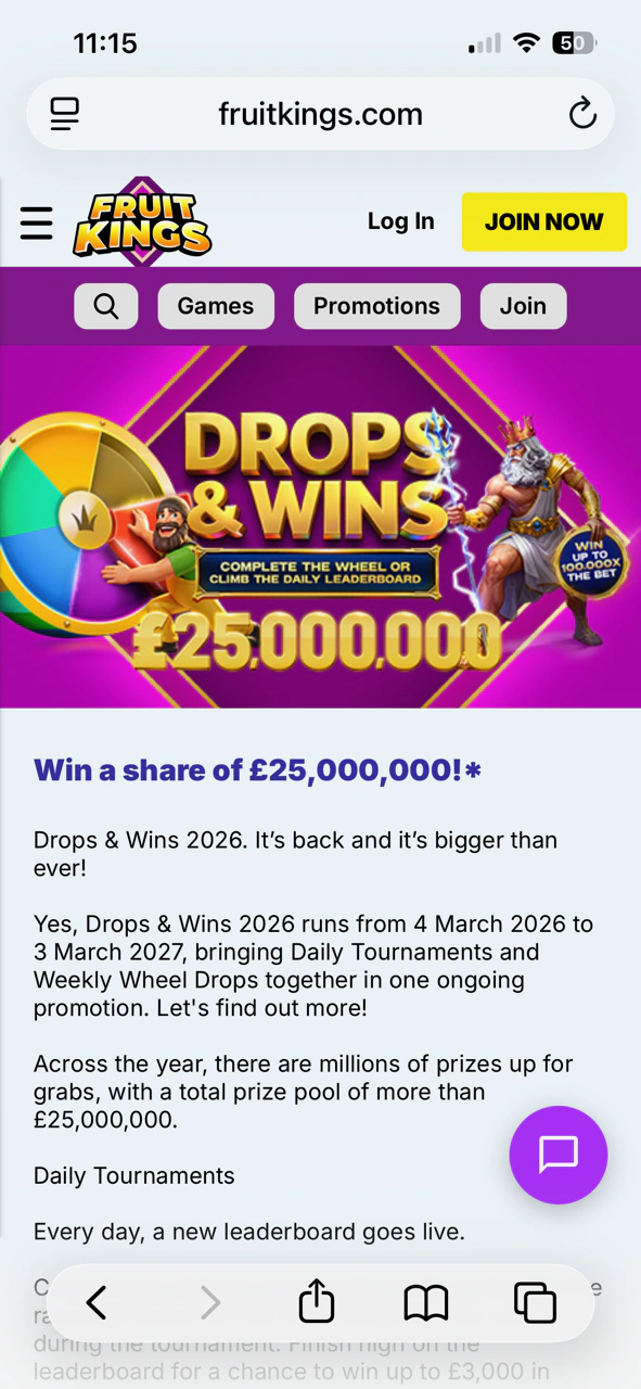 FruitKings Promo
