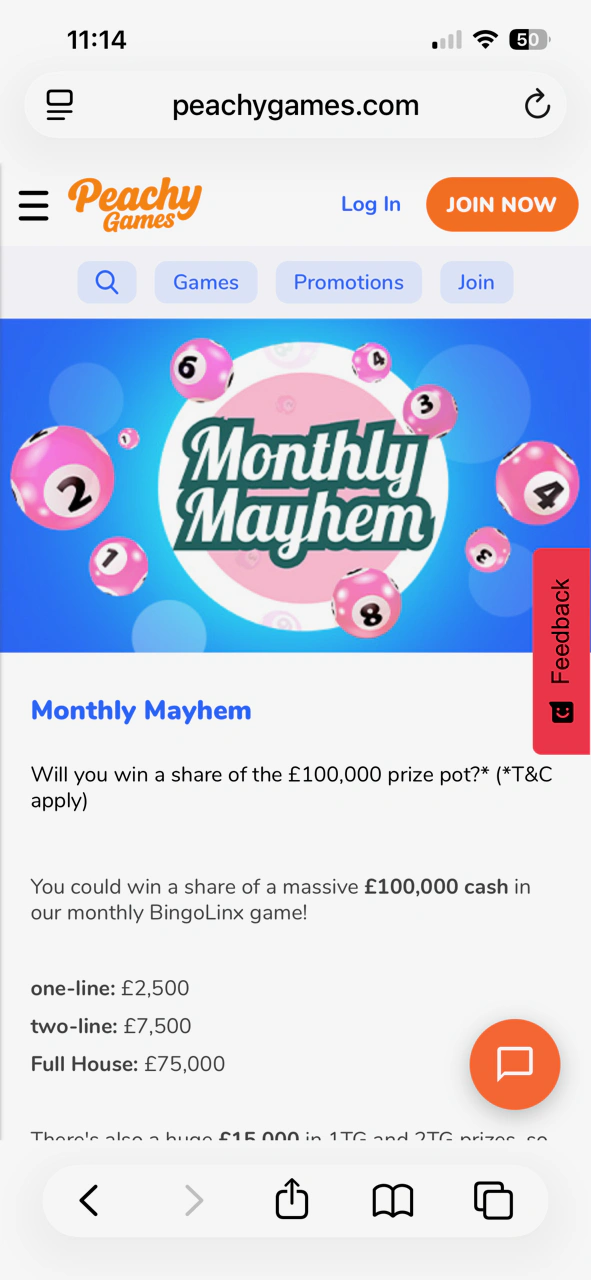 Peachy Games Promo
