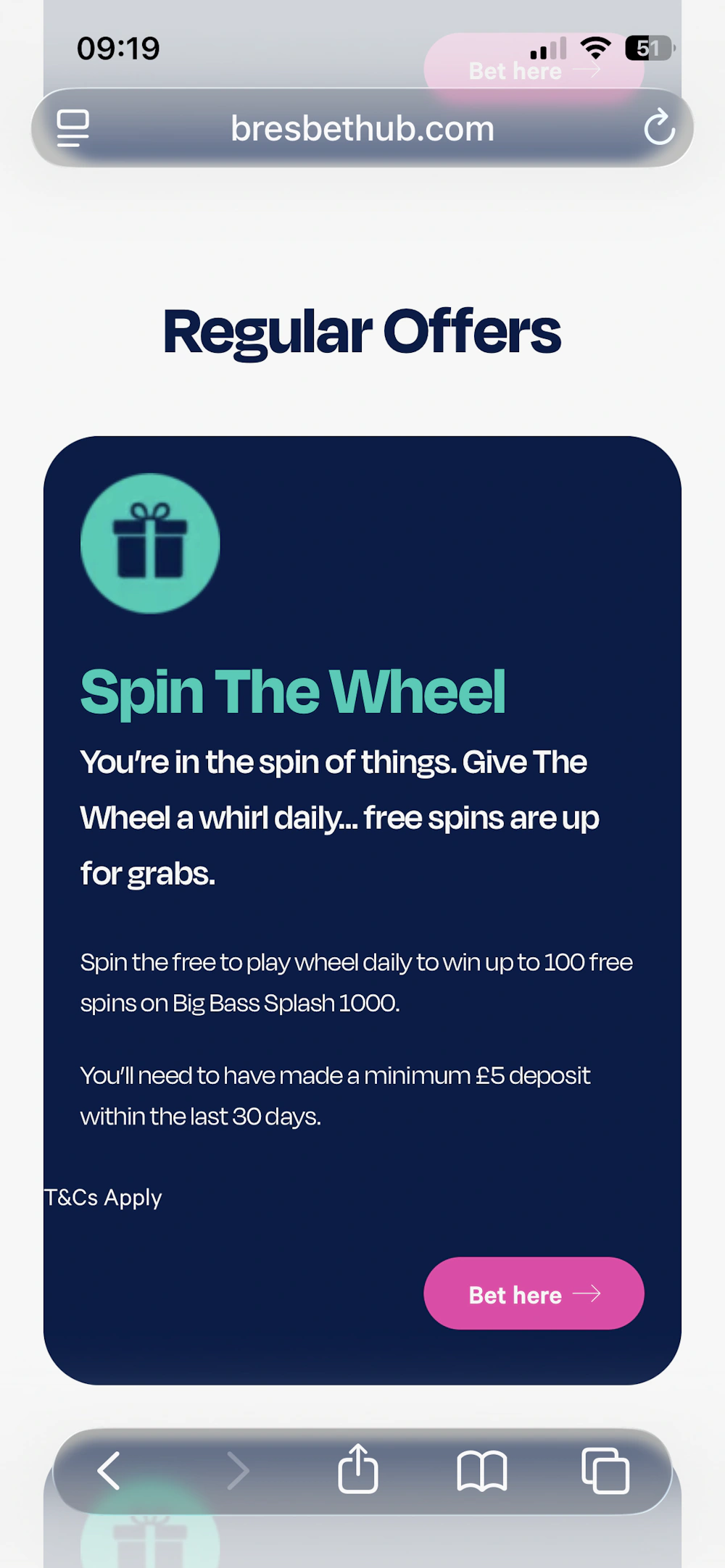BresBet Promo