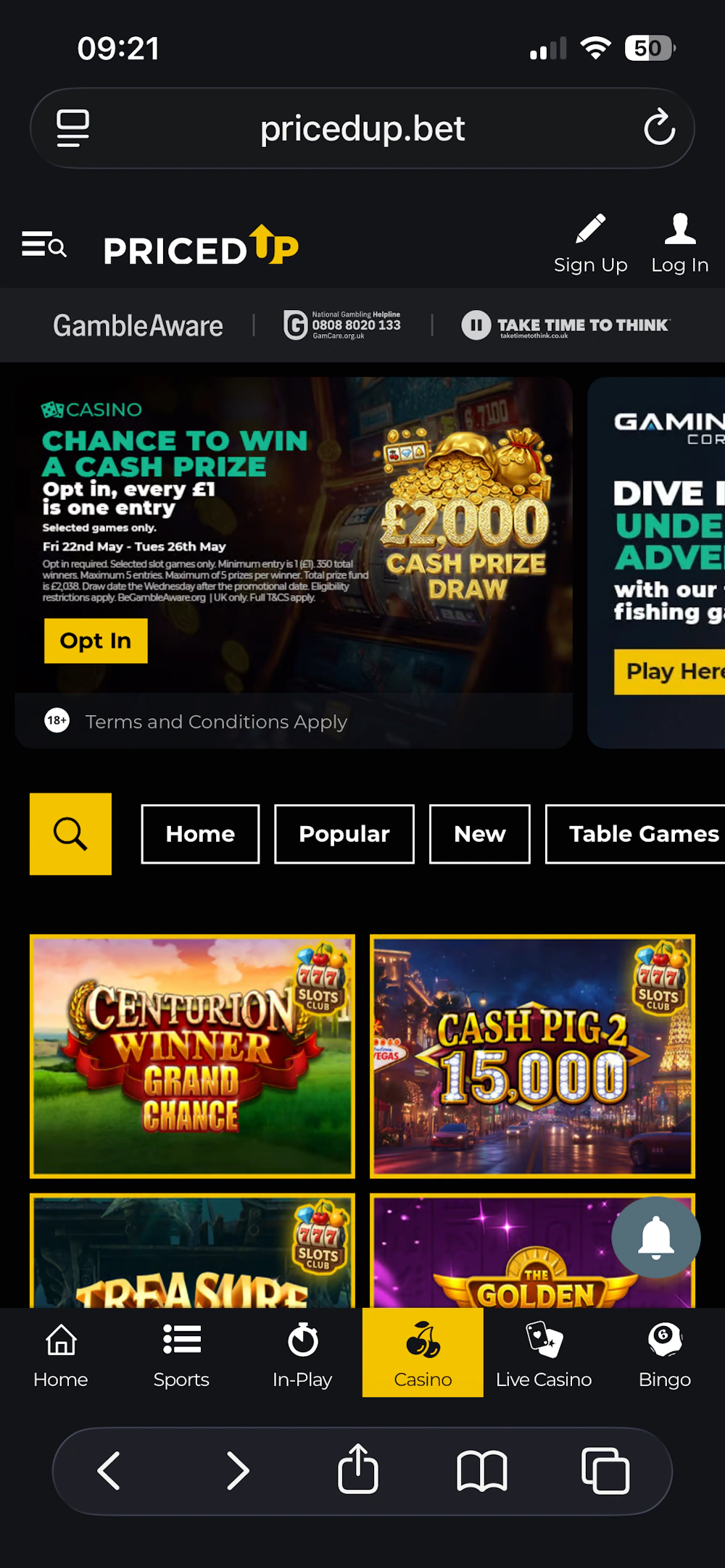 PricedUp Promo
