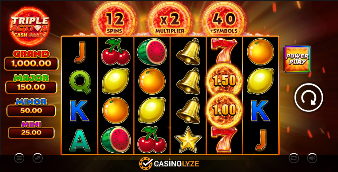 Triple Action Cash Strike