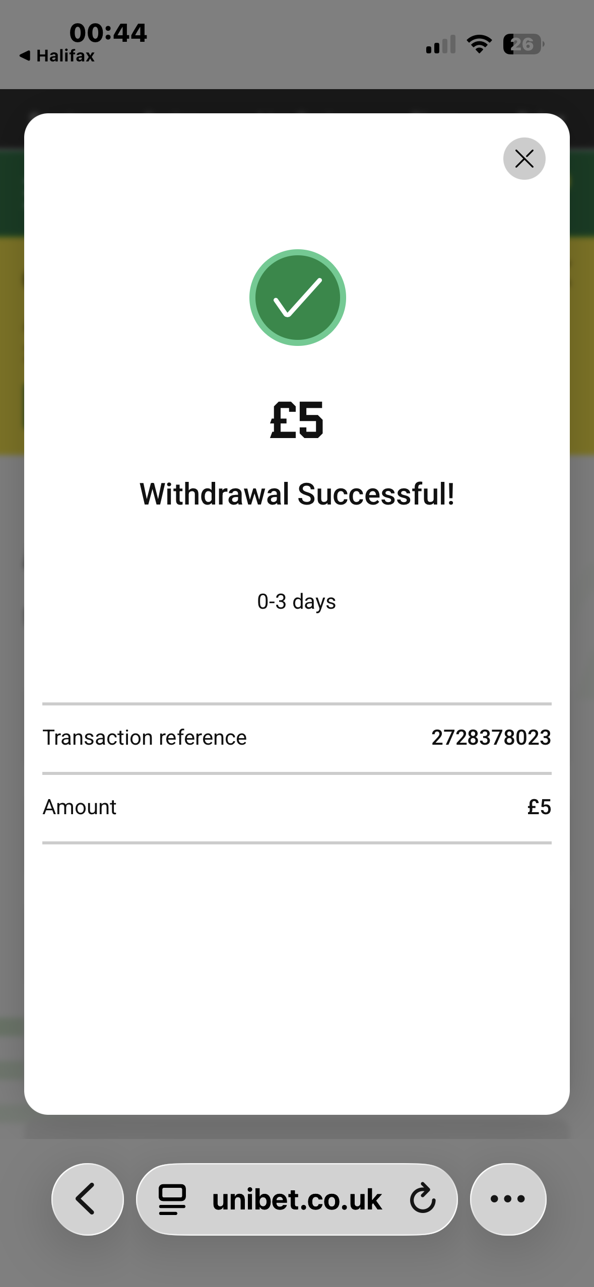 Unitbet BT Withdrawal 1.PNG