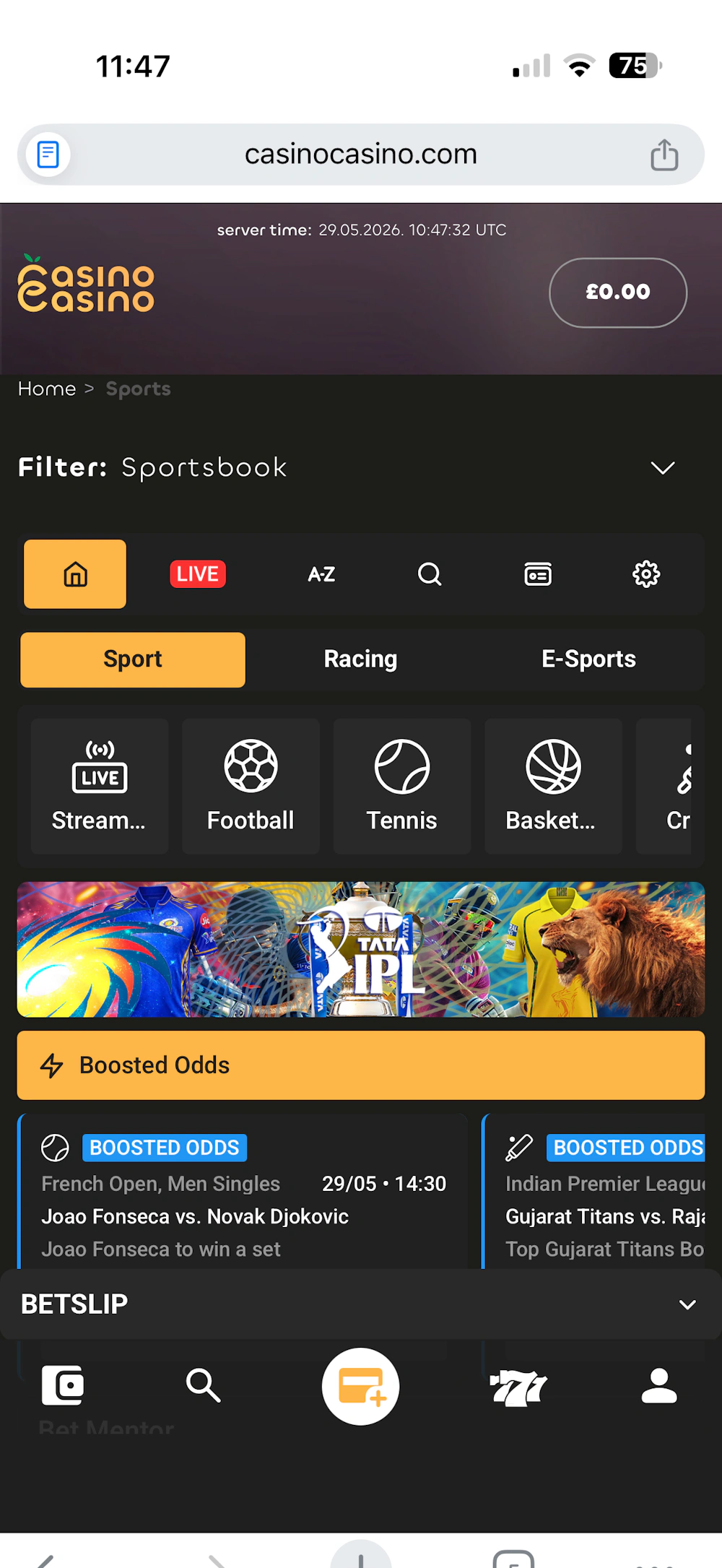casinocasino-sportsbook