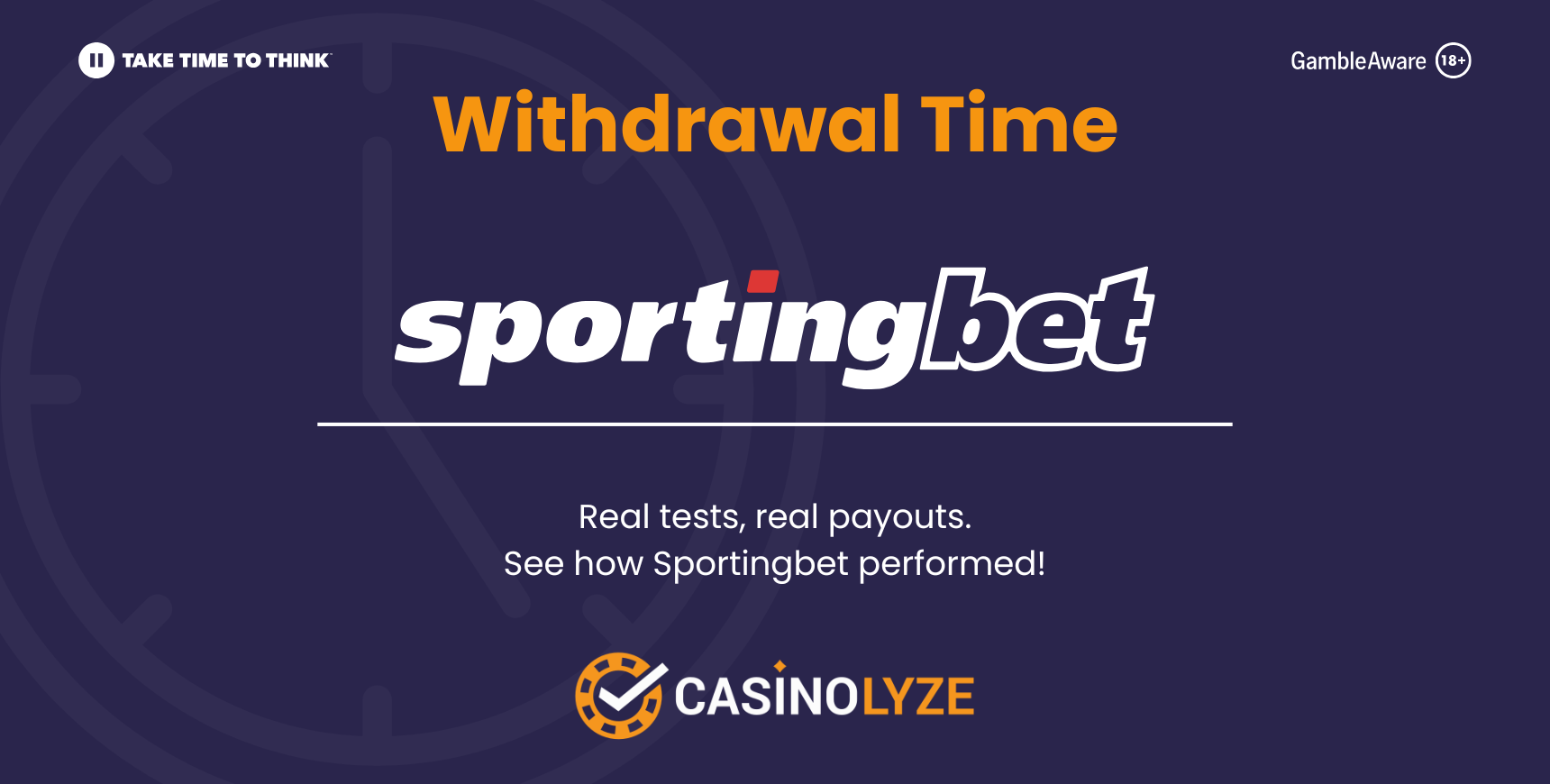 sportingbet withdrawal times and tests