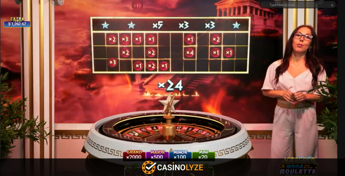 Age of The Gods Bonus Roulette