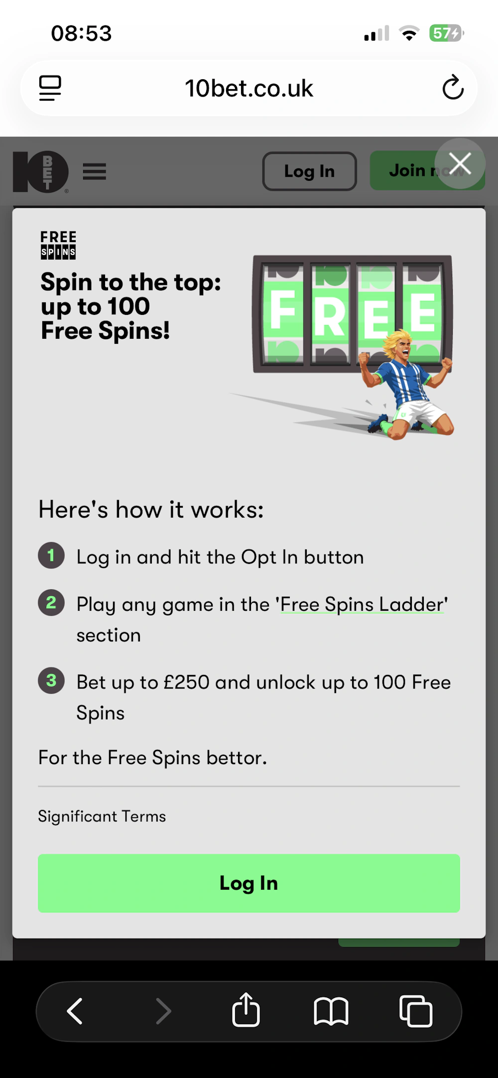 10bet Promo