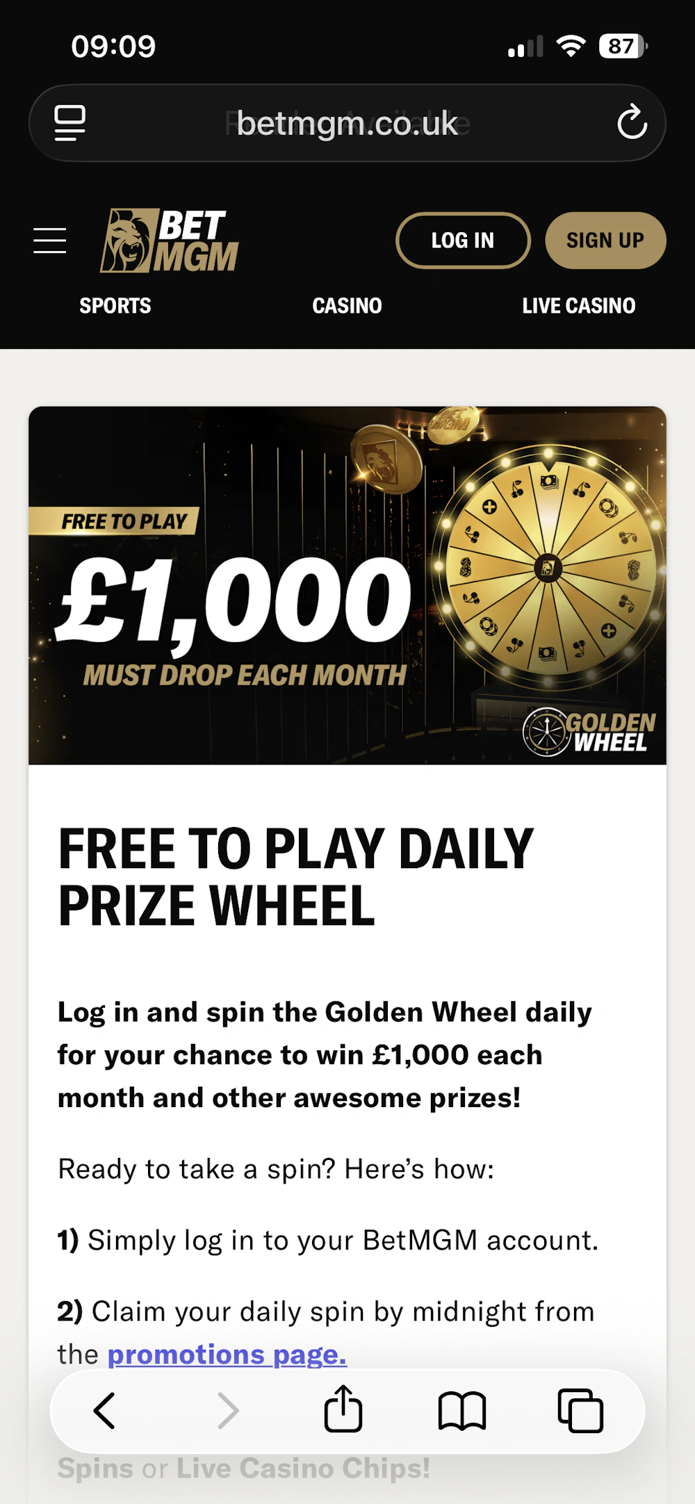 BetMGM Promo