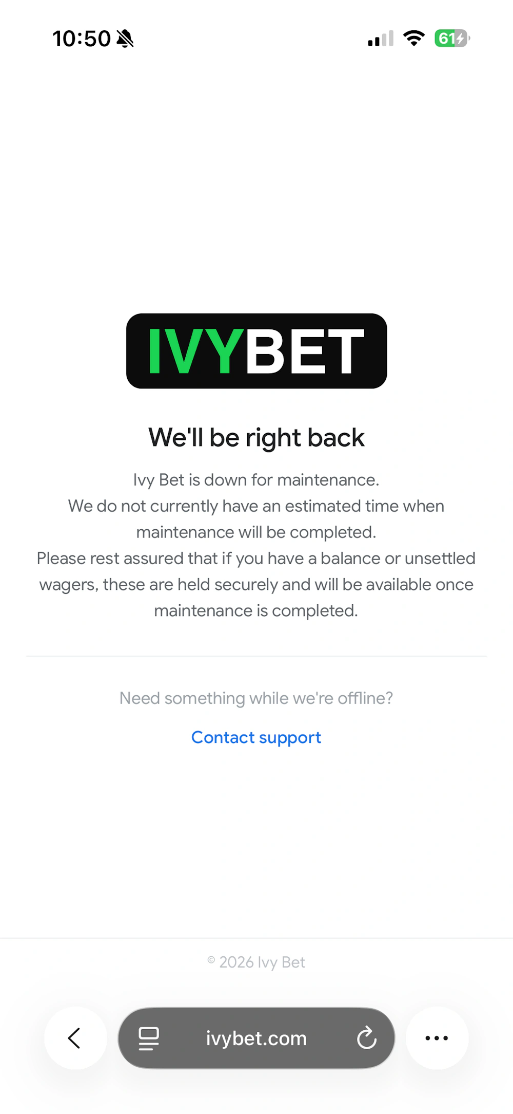 ivybet-offline-10/06/2026