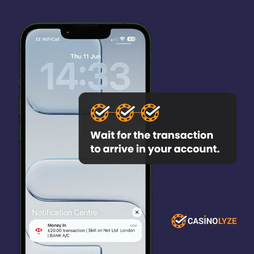 Spin Genie withdrawal arriving in account