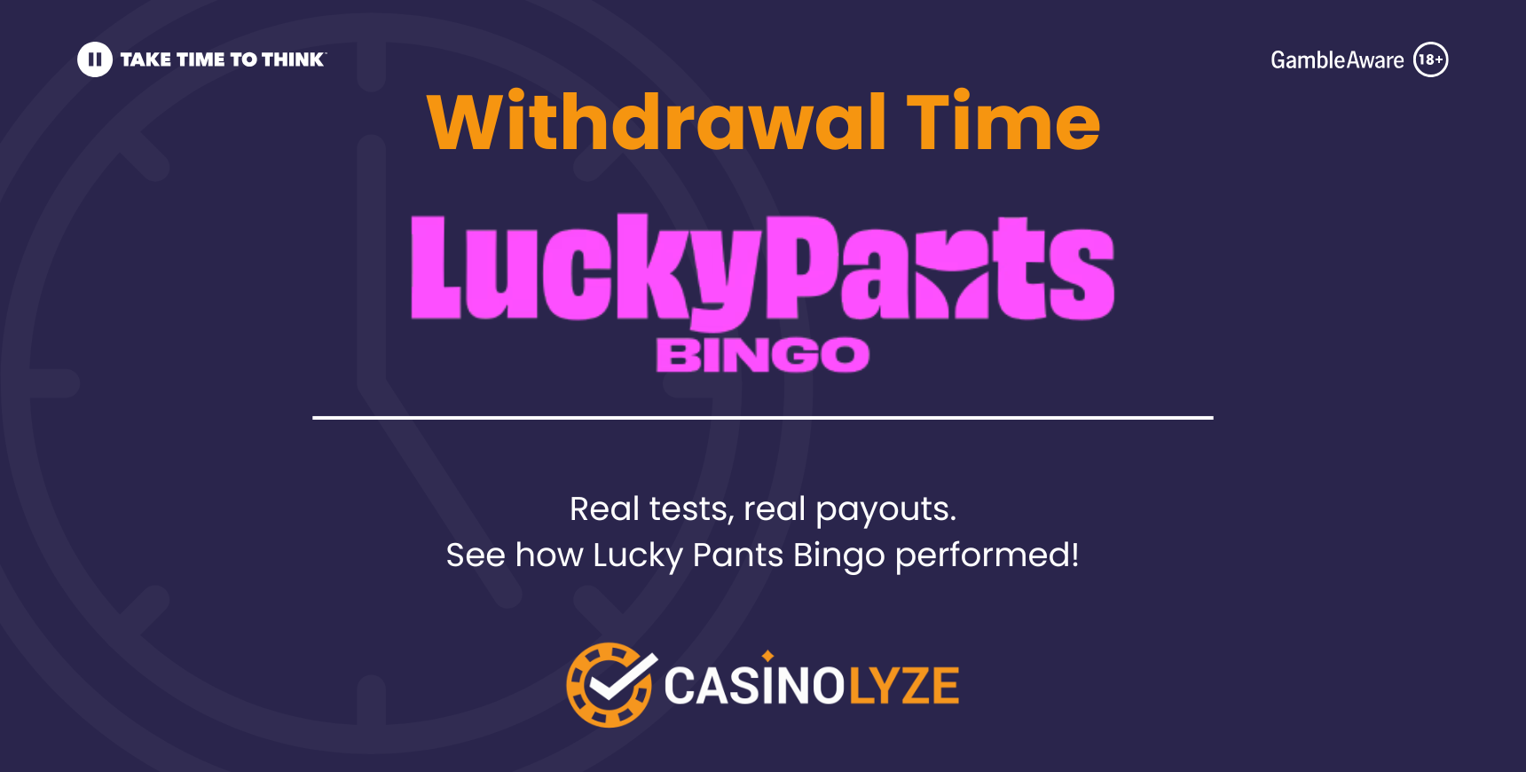 lucky pants bingo withdrawal times guide