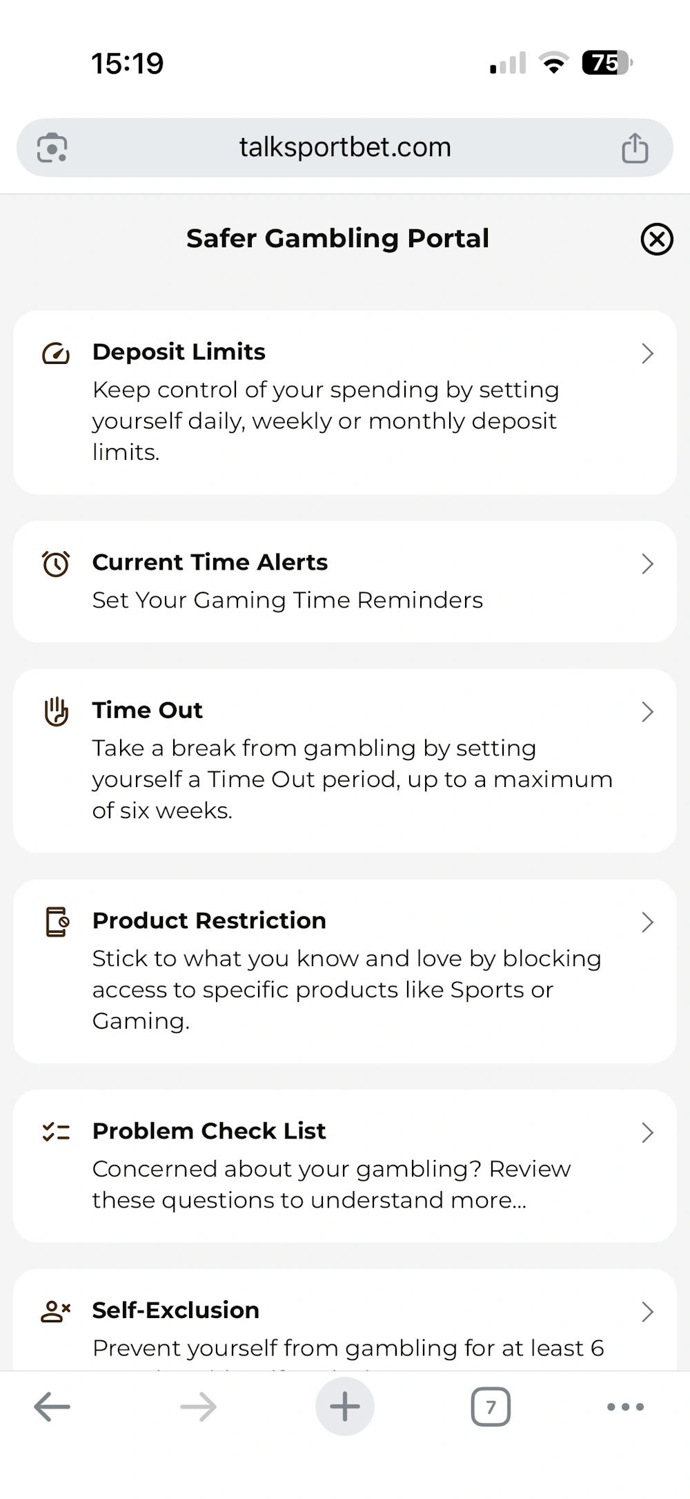 talksportbet-rg-tools
