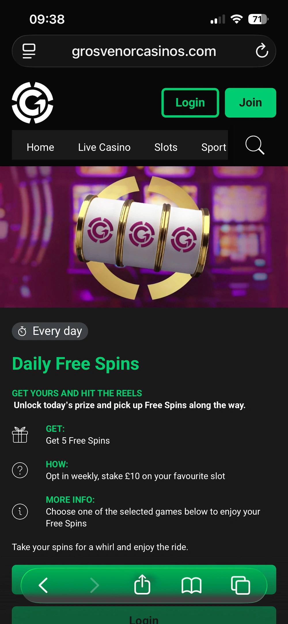 Grosvenor Promo