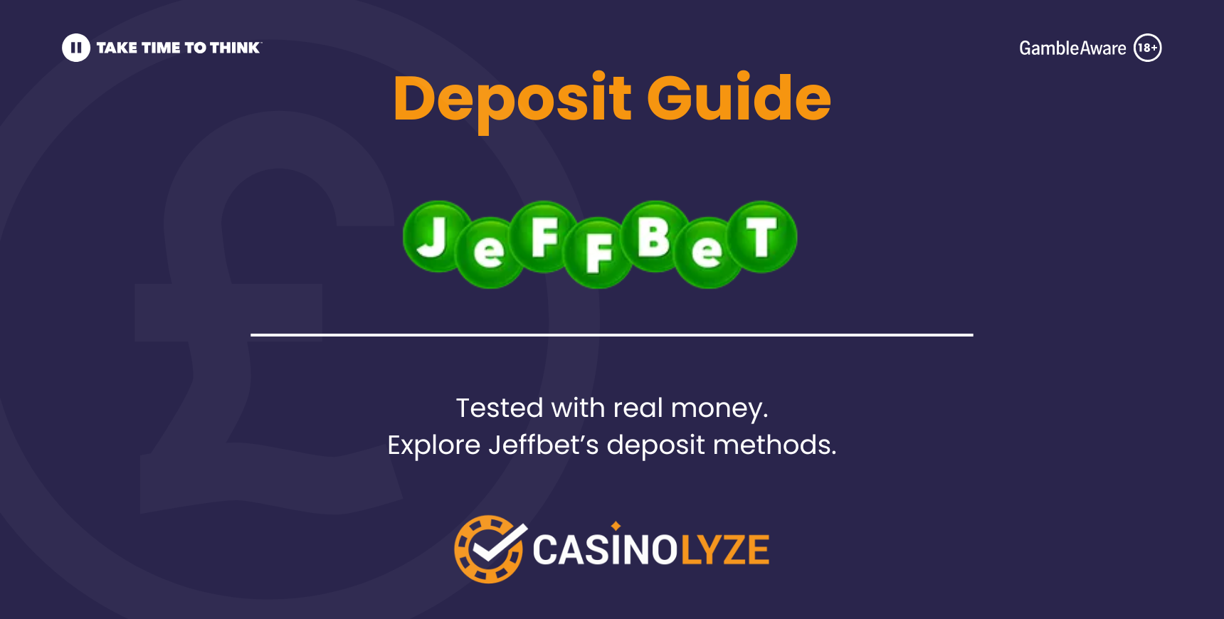 Jeffbet deposit methods guide