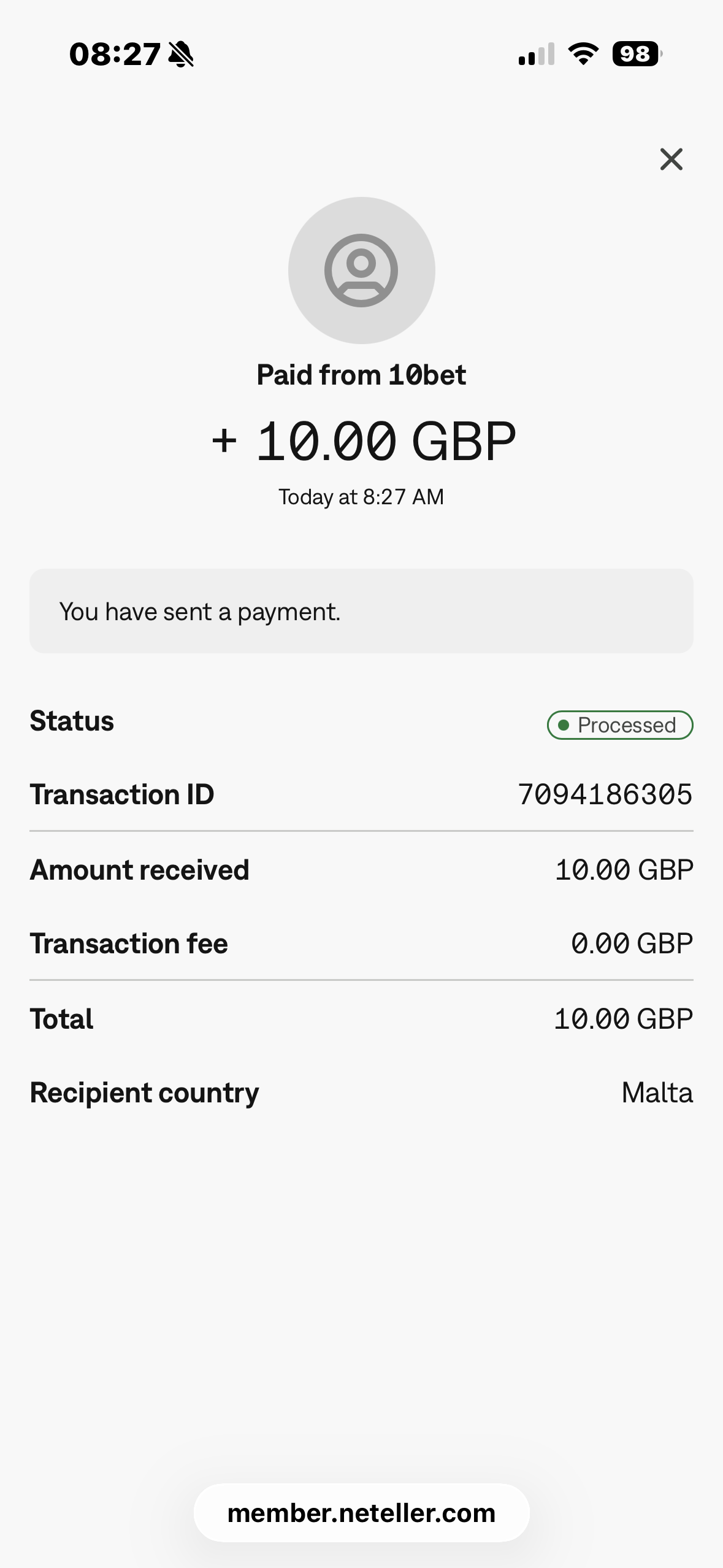 10bet withdrawal 2