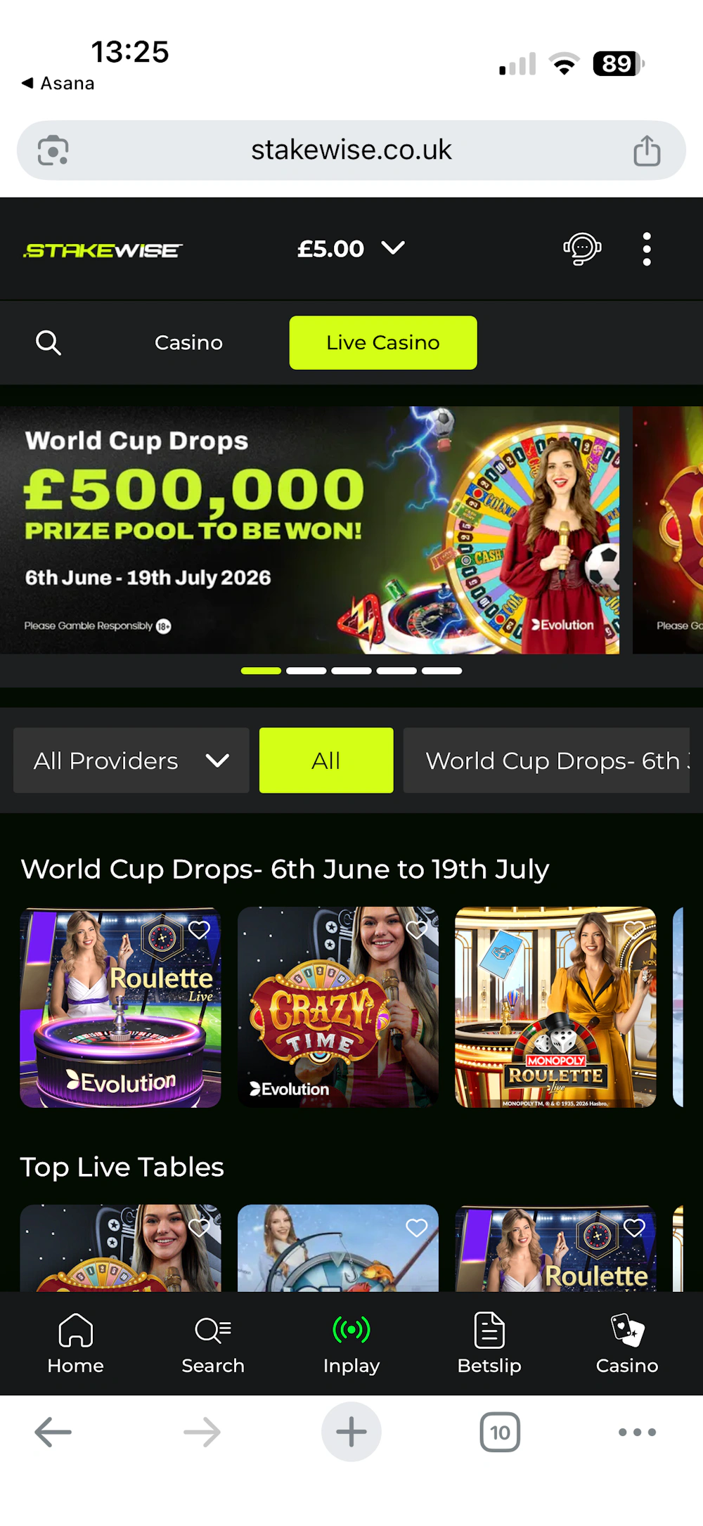 stakewise-live-casino