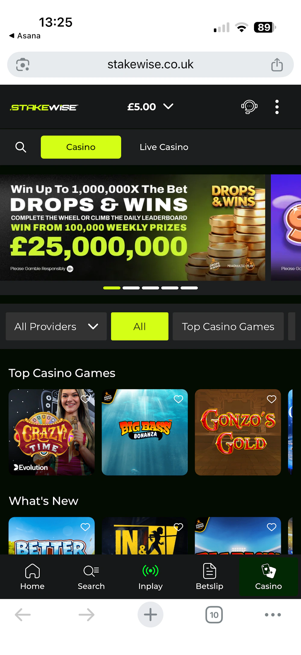 stakewise-casino-home