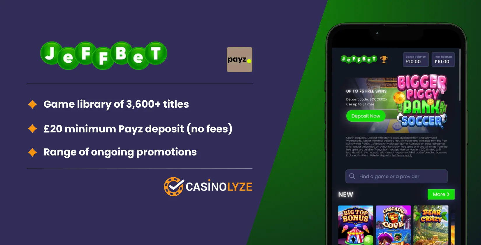 Top Payz casino: Jeffbet