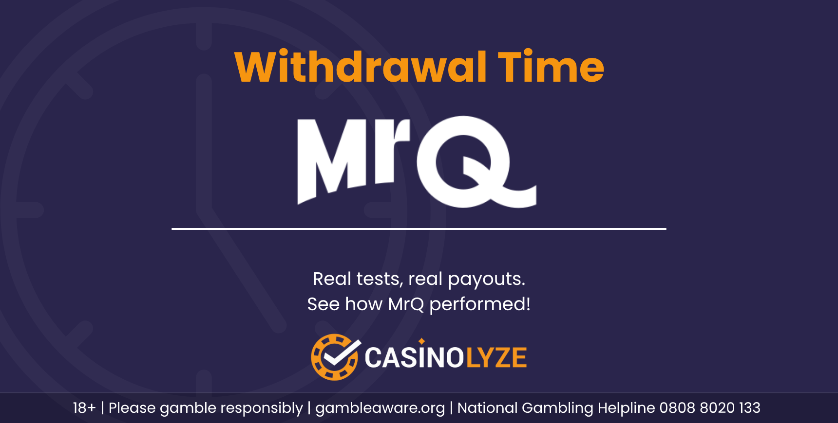 MrQ withdrawal time guide