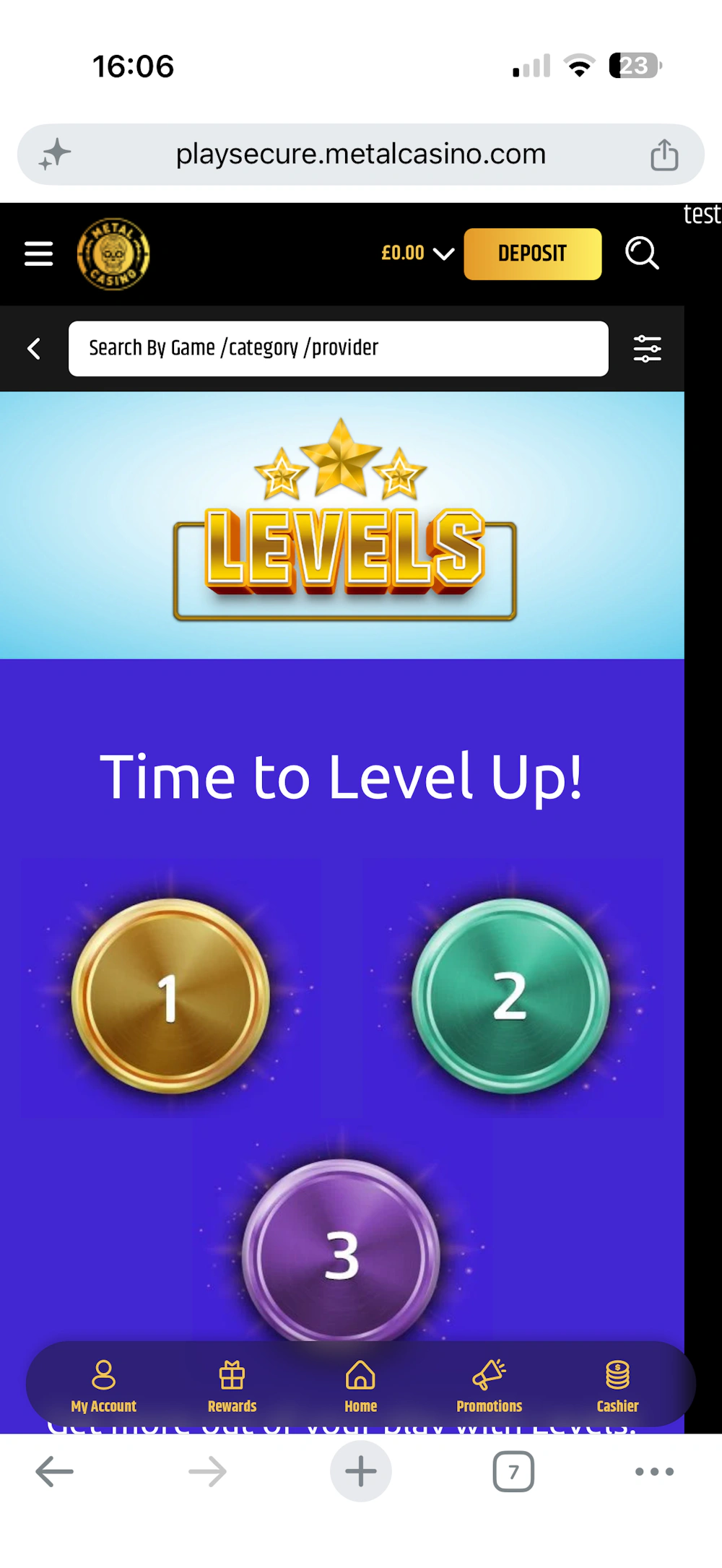 metal-casino-vip-levels