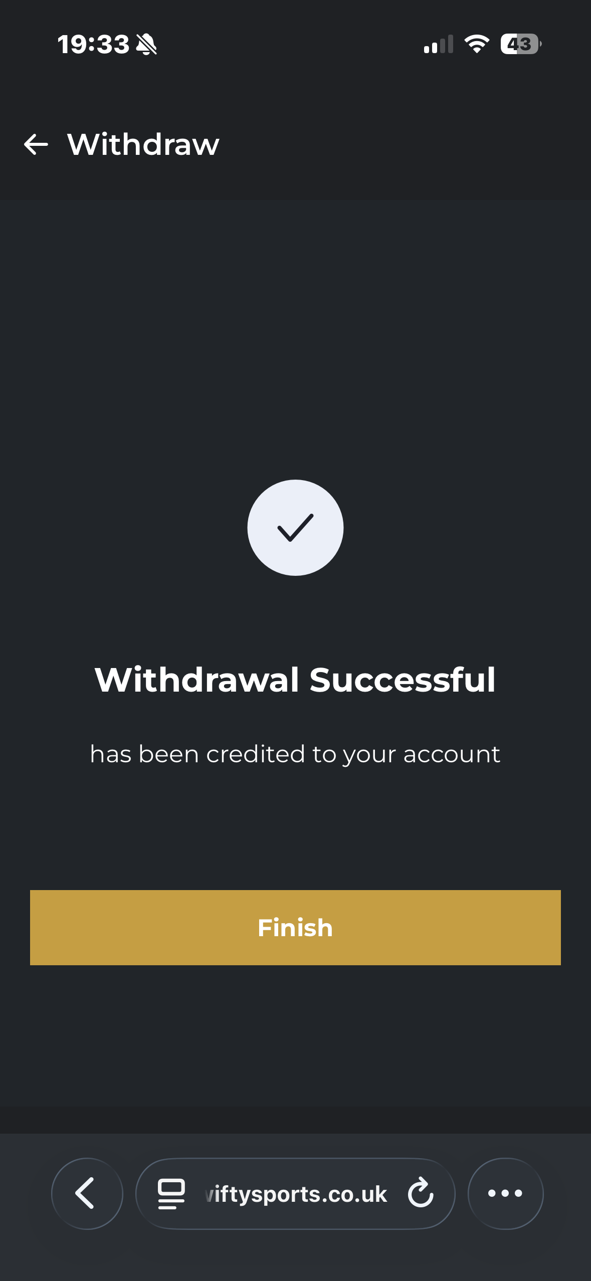 Swifty Apple Withdraw 1