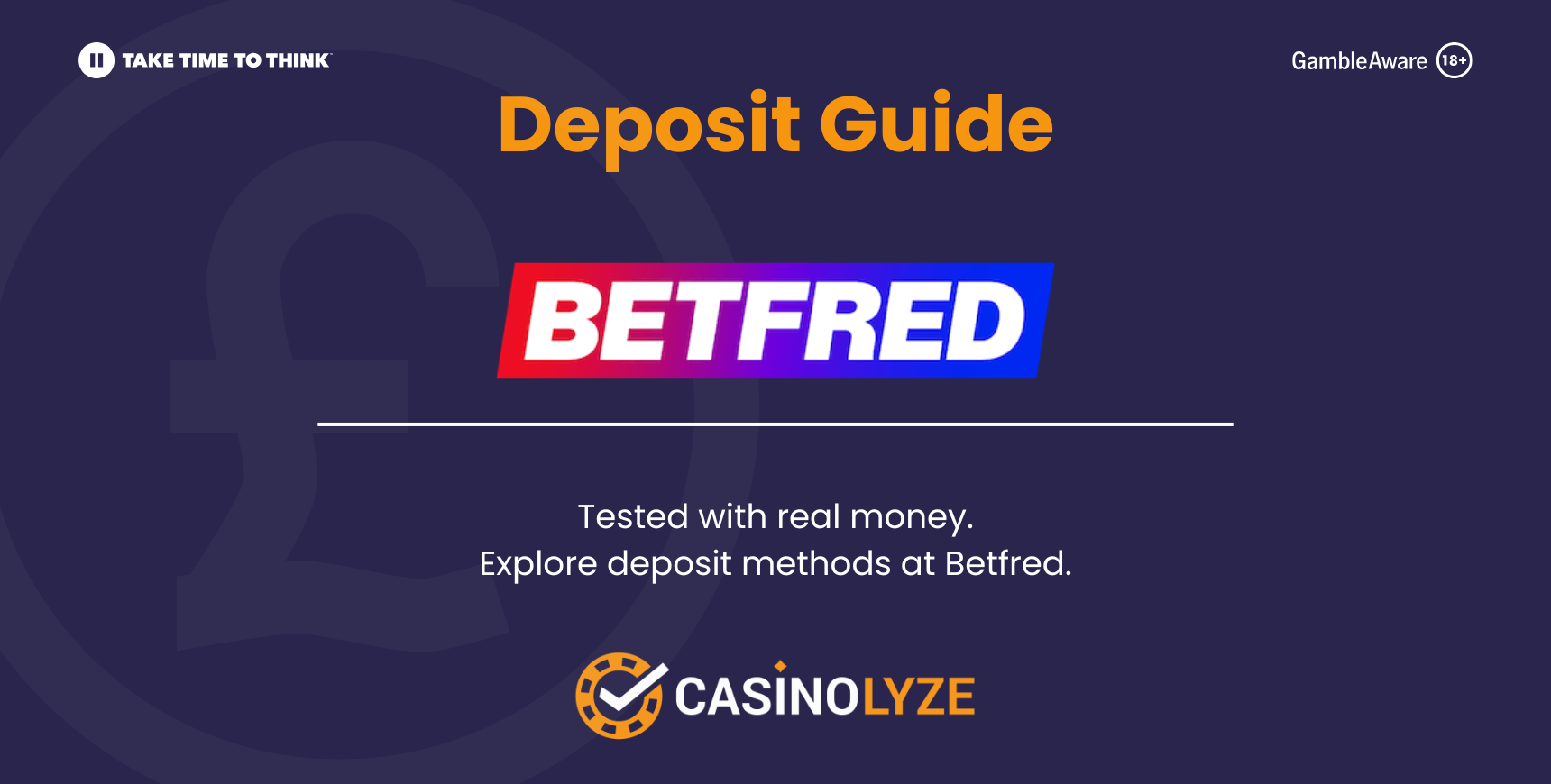 Betfred deposit methods guide